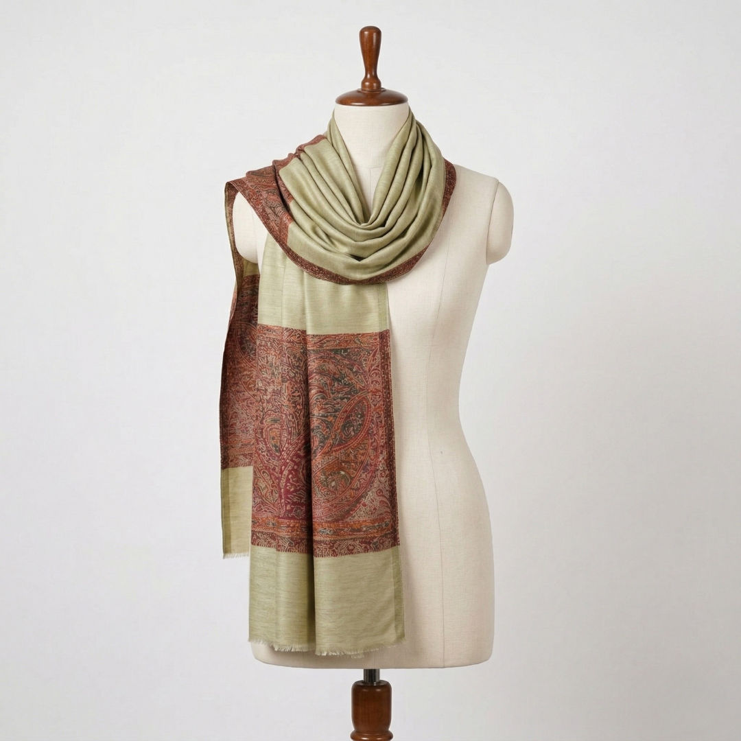 Beige Shawl Wrap